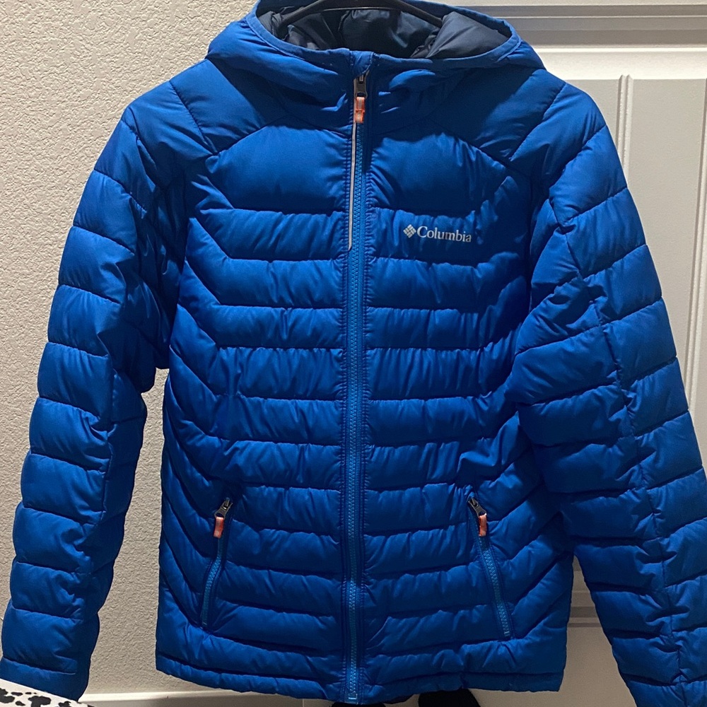 Columbia Kids Bright Blue Puffer Jacket